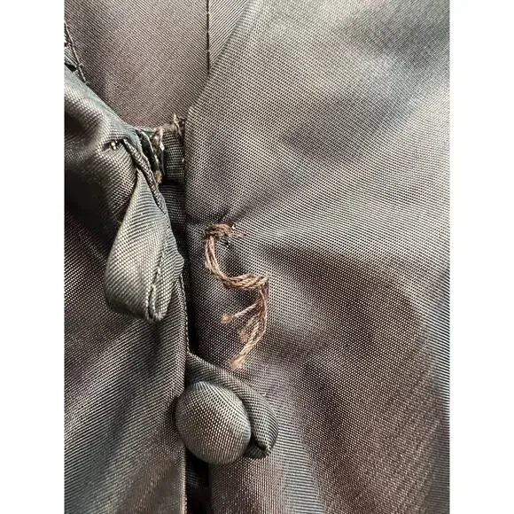 Victor Costa Ltd. Women’s Vintage Taffeta Balloon Leg One Piece Iridescent 10 - Picture 4 of 16